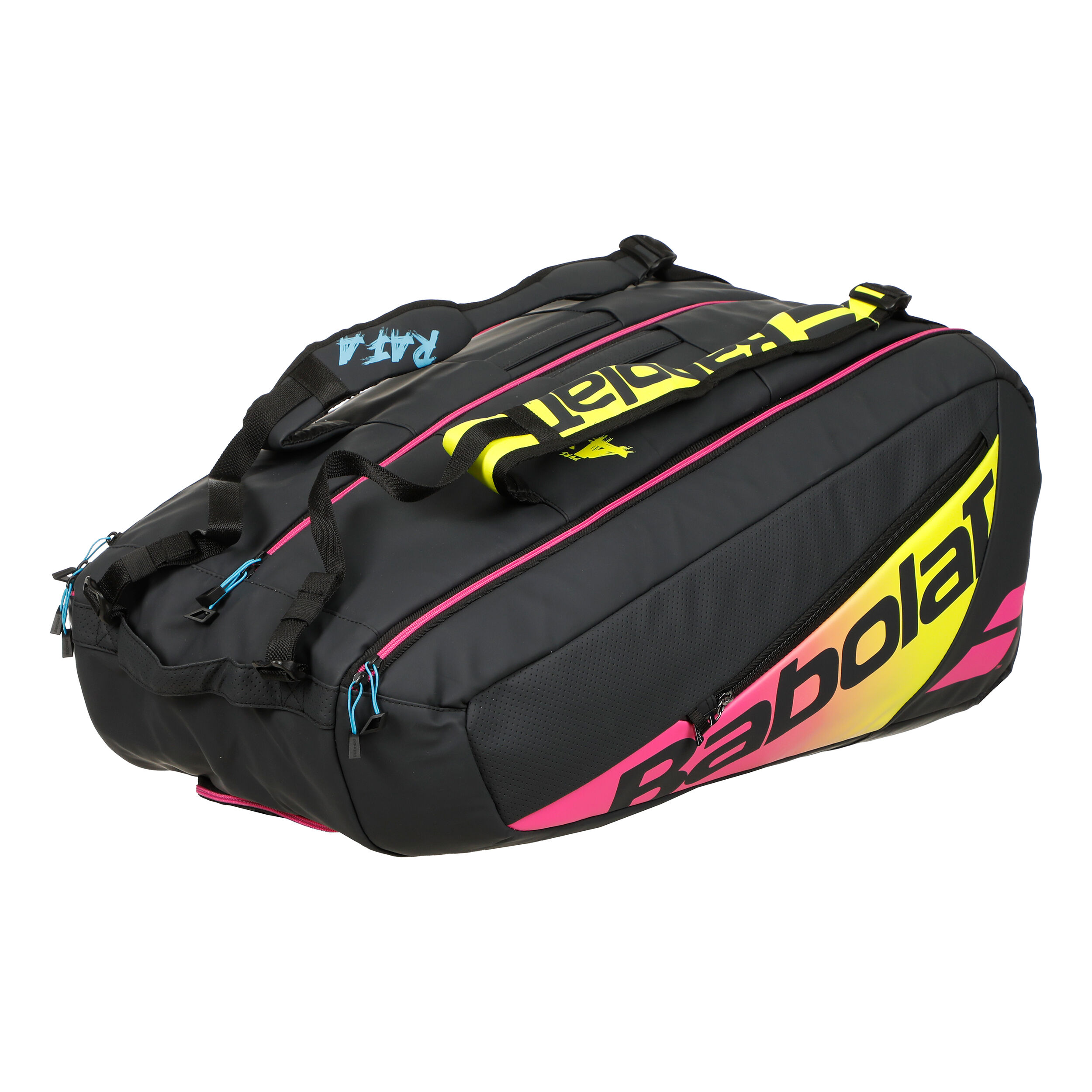 Rafael Nadal Pure Aero RH12 Schlägertasche - Schwarz, Orange