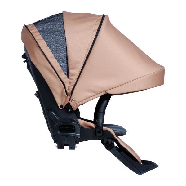 Nordbaby Active Lux stroller set copper beige, chrome frame