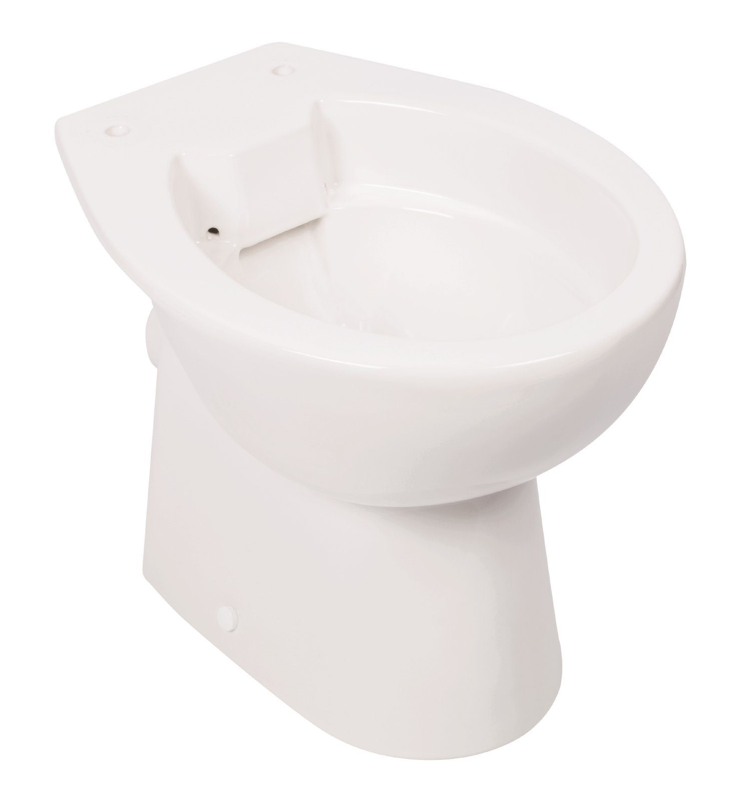 aquaSu Tiefspül-WC, Bodenstehend, Abgang Waagerecht, Stand-WC, spülrandlos, Tiefspüler, Abgang waagerecht, 572408