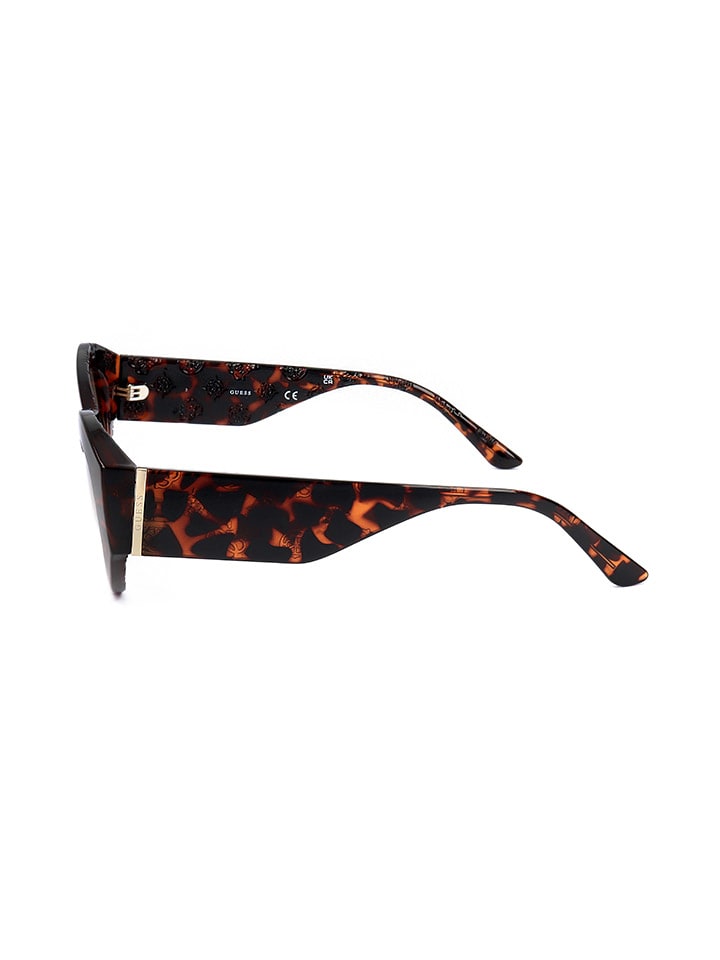 Guess Damen-Sonnenbrille in Braun günstig kaufen 52