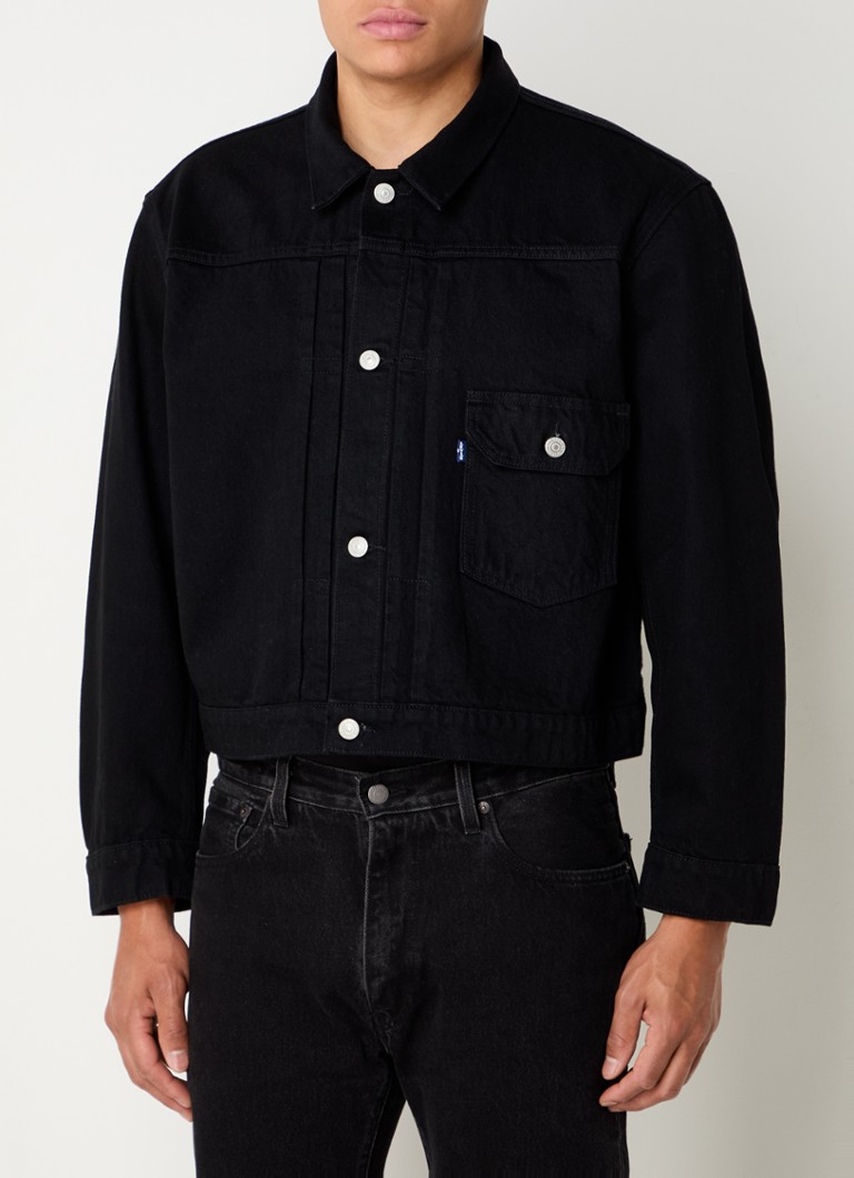 Jaqueta jeans Levi's com bolso de aba