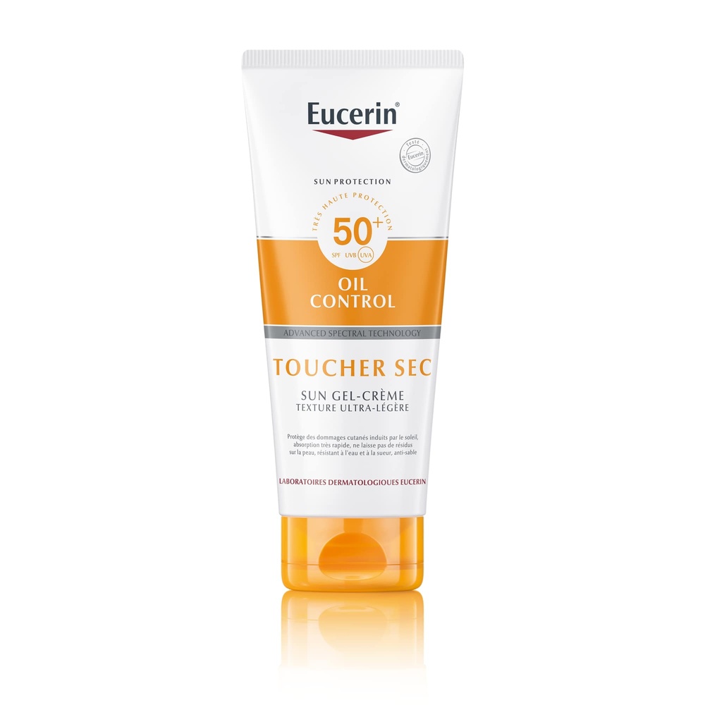 eucerin Eucerin SUN PROTECTION SENSITIVE PROTECT Gel-Crème Toucher sec SPF 50+ 200ml Protection solaire corps