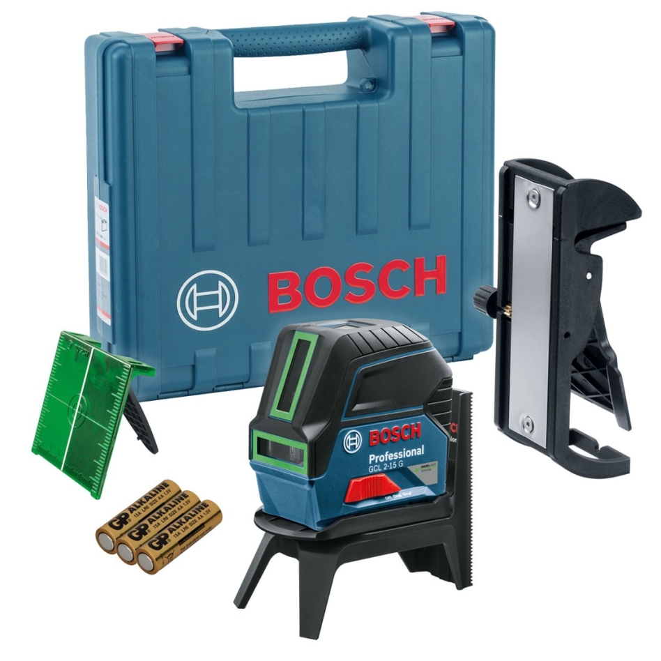 Bosch Blue 0601066G02 GCL 2-50 C Kombinationslaser mit Punkt- und Linienlaser