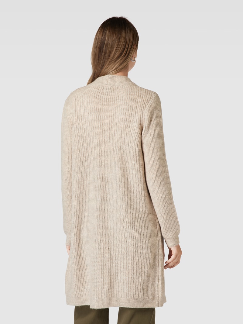 Strickpullover mit Stehkragen Modell 'IBI' in beige