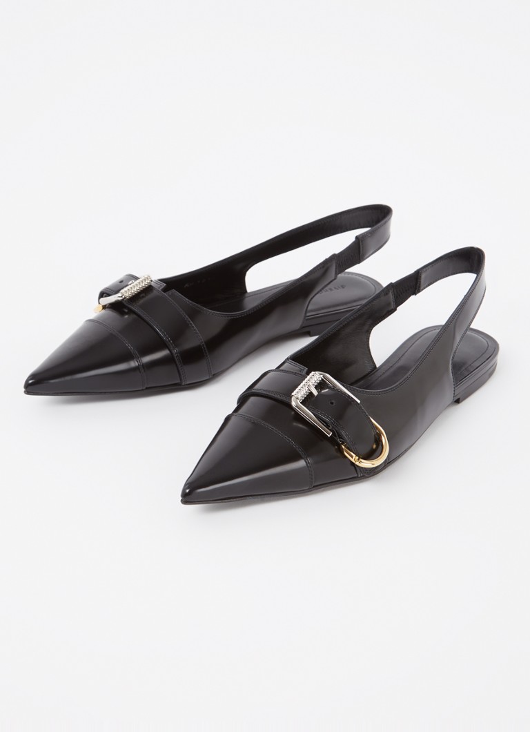 Givenchy Voyou calfskin slingback