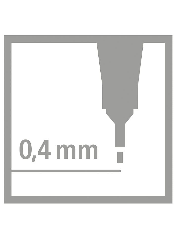 STABILO Fineliner ''STABILO point 88'' in Blau - 10 Stück günstig kaufen onesize