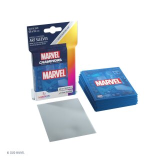 Gamegenic - Marvel Champions Art Sleeves - Marvel Blue (50 + 1)