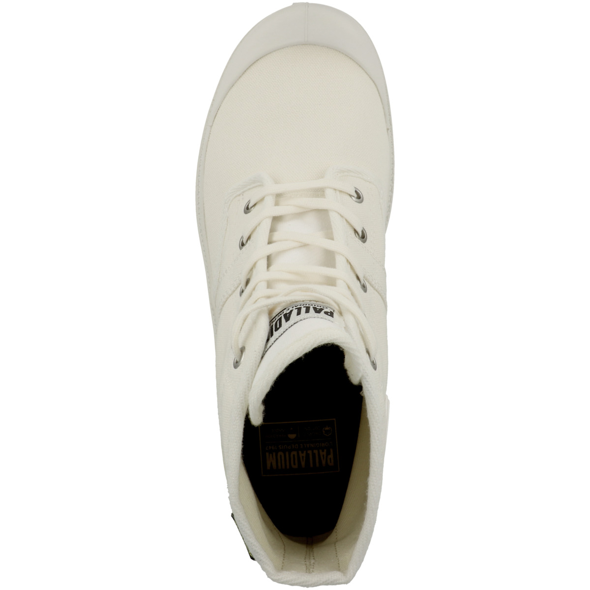 Palladium Pallabrousse Schnürboots weiss