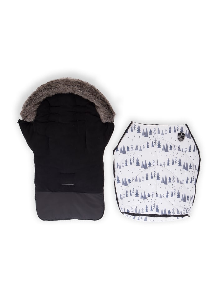 Kikkaboo Fußsack Shiny Nylon Kinderwagen in weiß günstig kaufen onesize