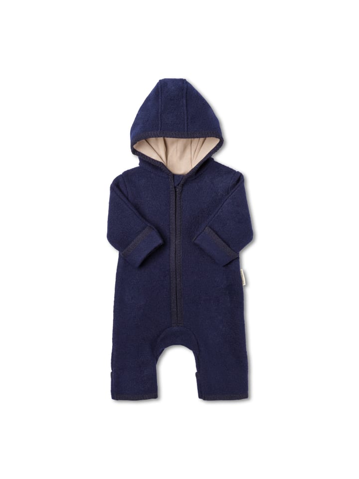 Hofbrucker Wollwalk Overall in Marine günstig kaufen 62/68