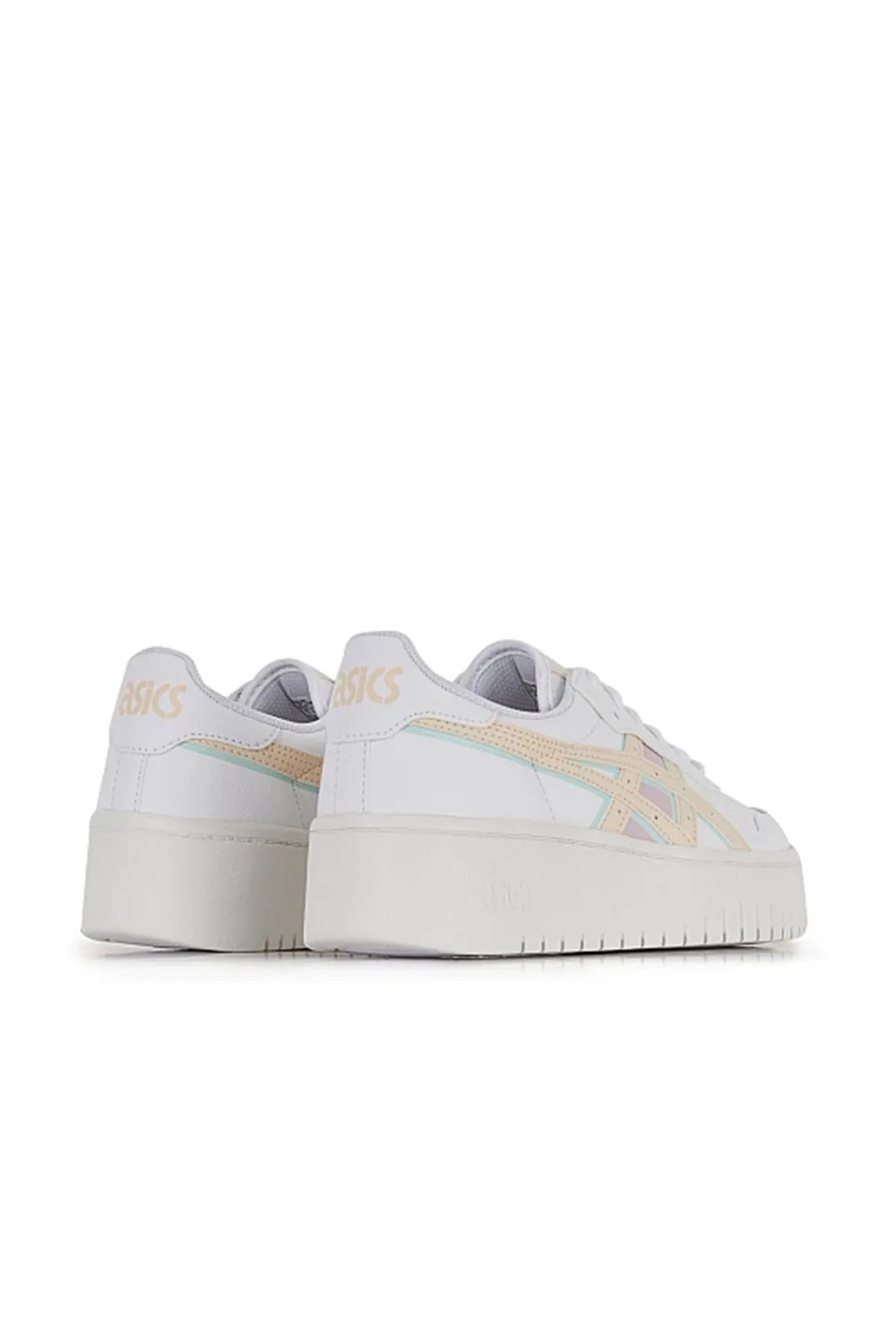 Asics  Damen / Mädchen WEISS/COZY PINK Sneaker