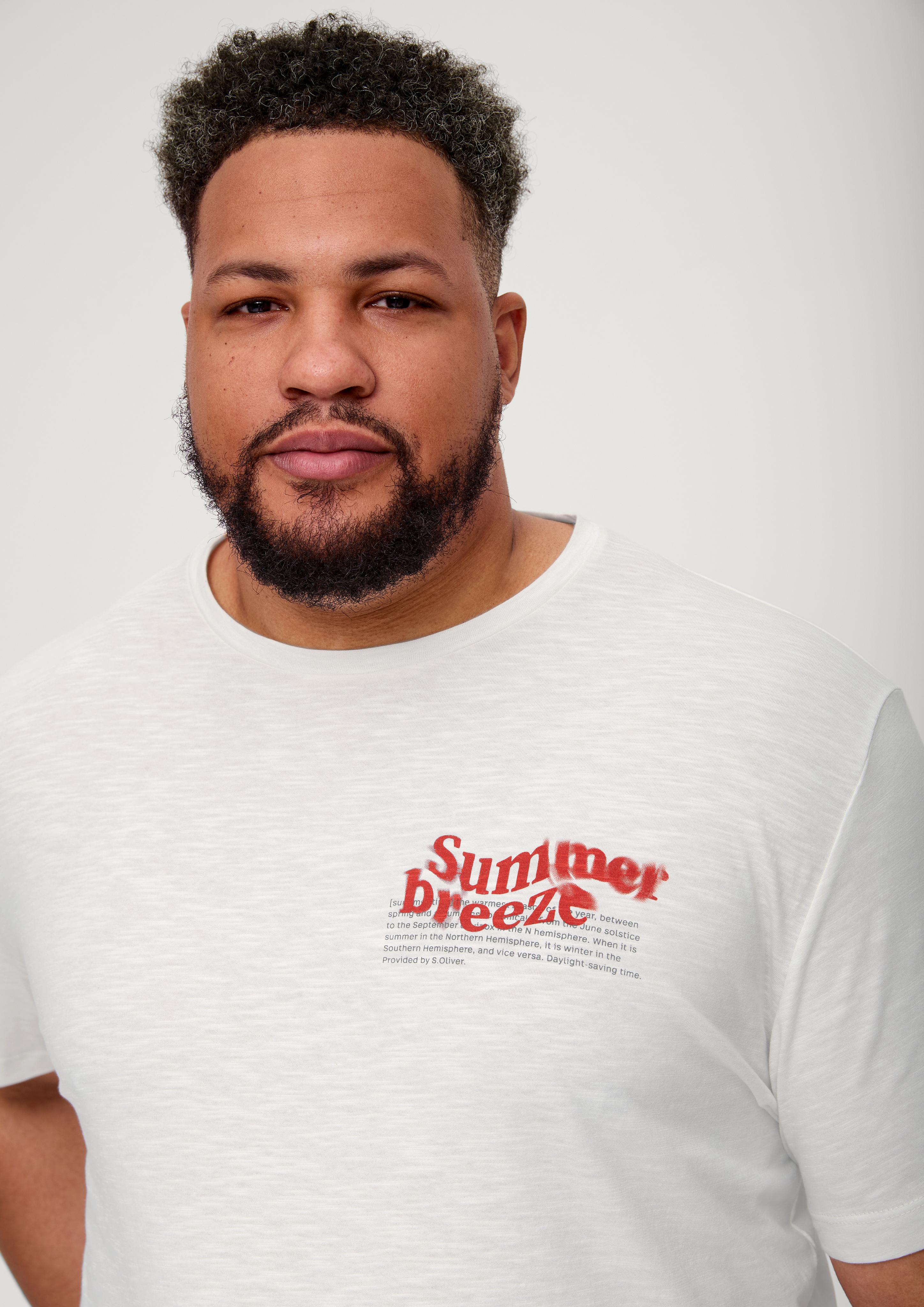 T-Shirt aus Baumwollmix  2135669-01D2