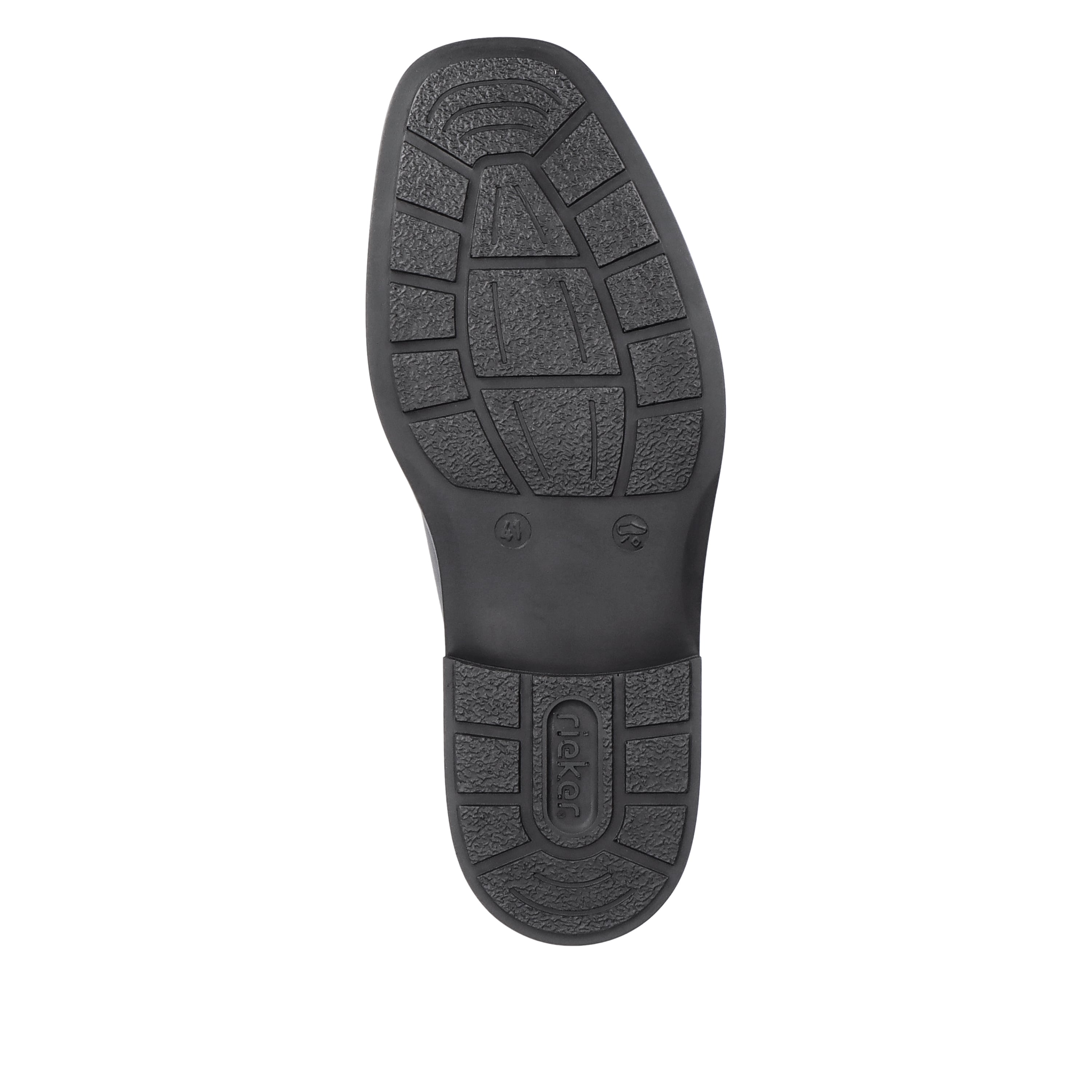 Rieker Herren Schnürschuhe mitternachtsschwarz