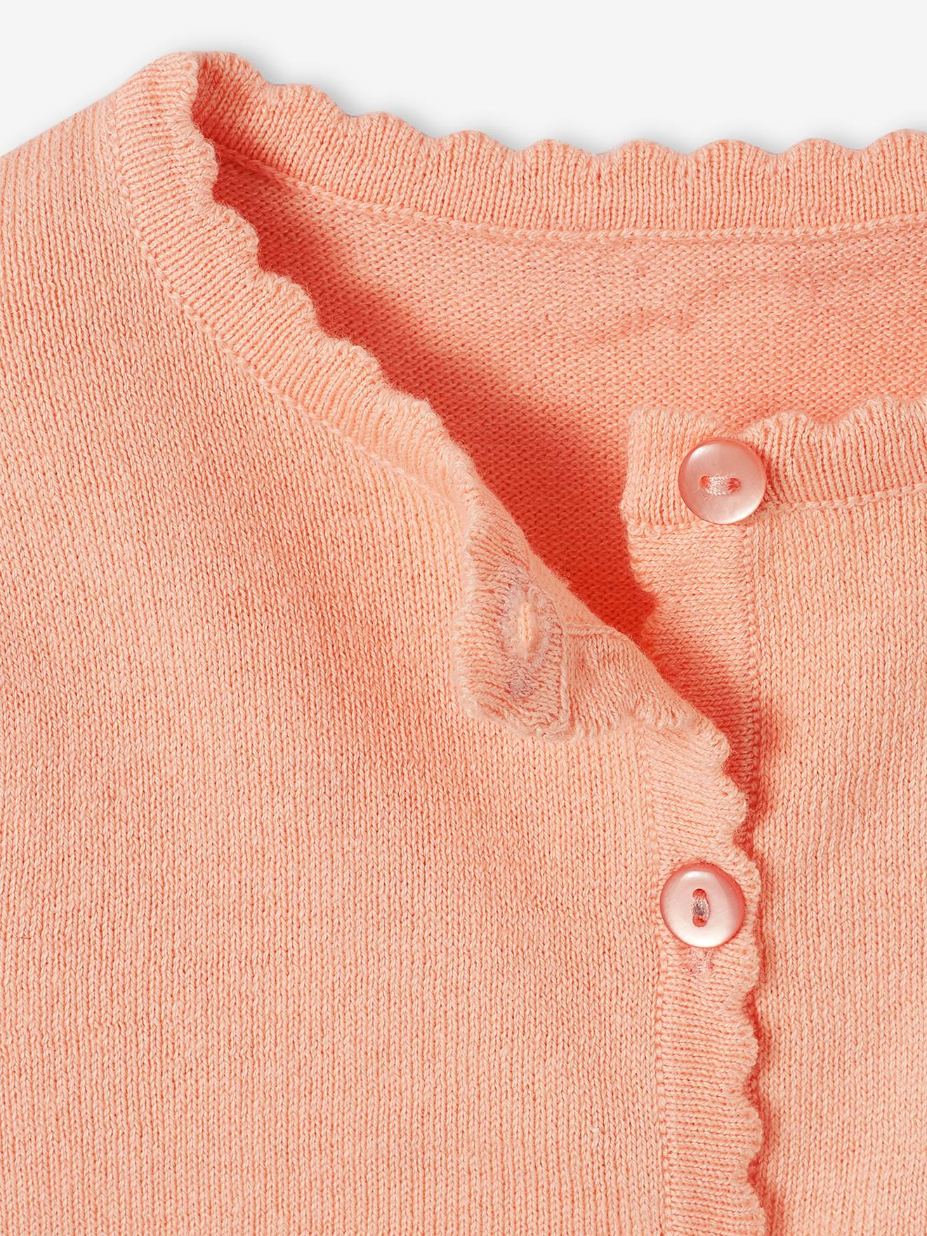 Vertbaudet Baby Bolero Oeko-Tex - koralle