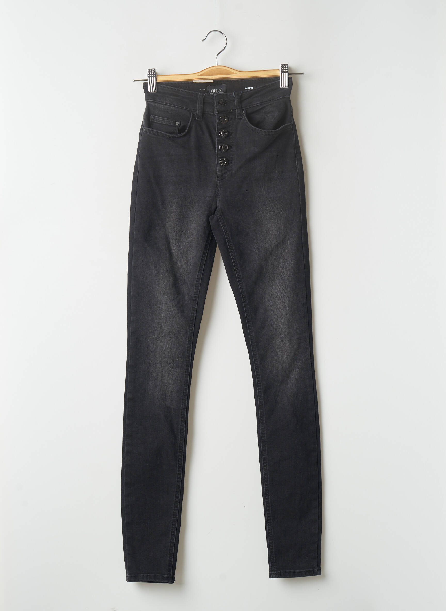 Only Jeans Skinny Femme couleur noir