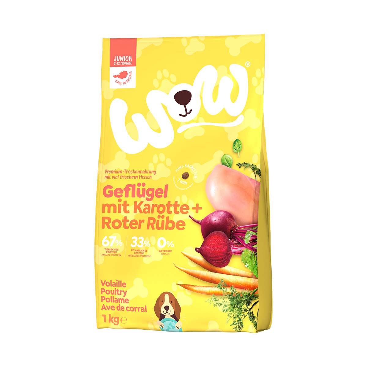 WOW Minis Junior Geflügel 1kg günstig kaufen bei ZooRoyal