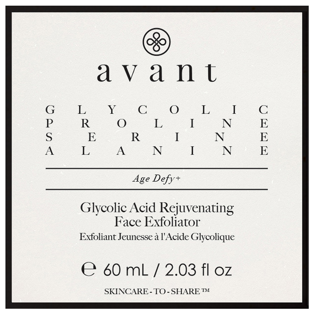 Avant Skincare Exfoliant Jeunesse à l’Acide Glycolique Masques & Gommages