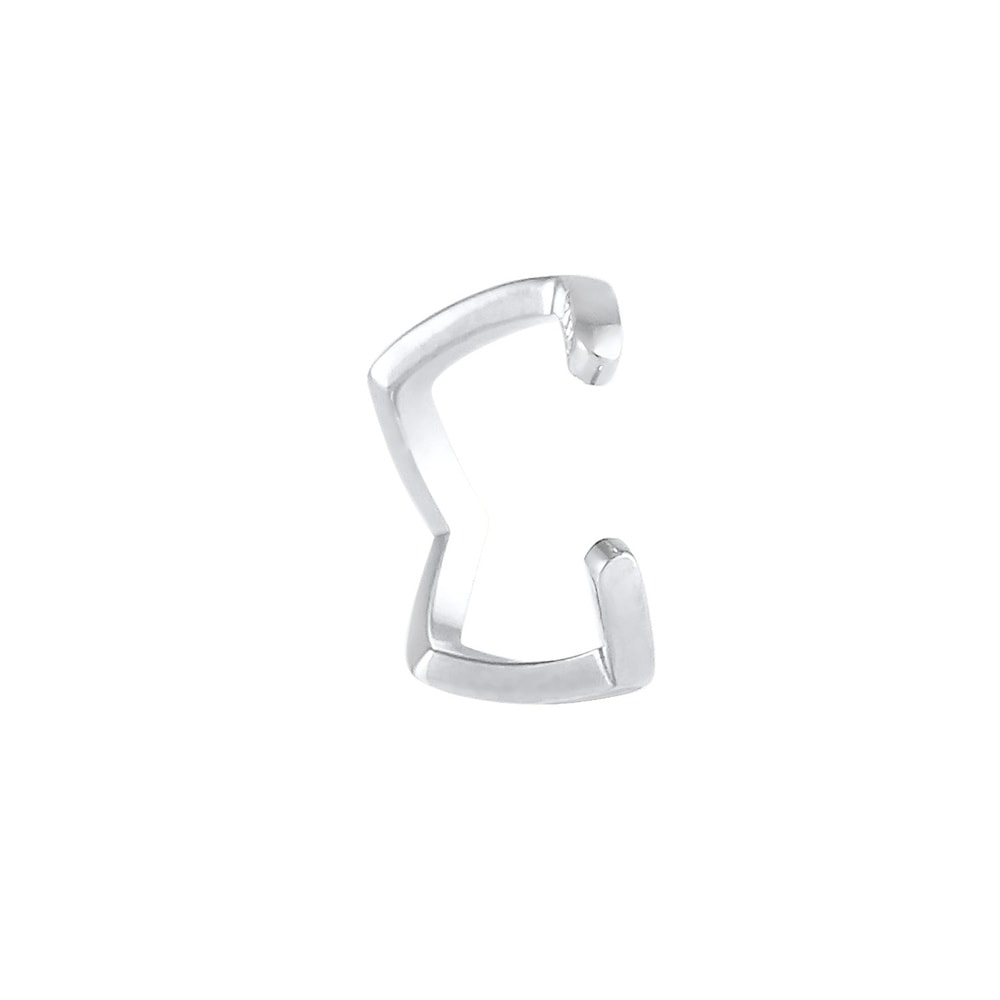 Elli Elli Boucles d'Oreilles Boucle d'oreille dame Zig Zag Trend Blogger de base Minim Boucles d'oreilles