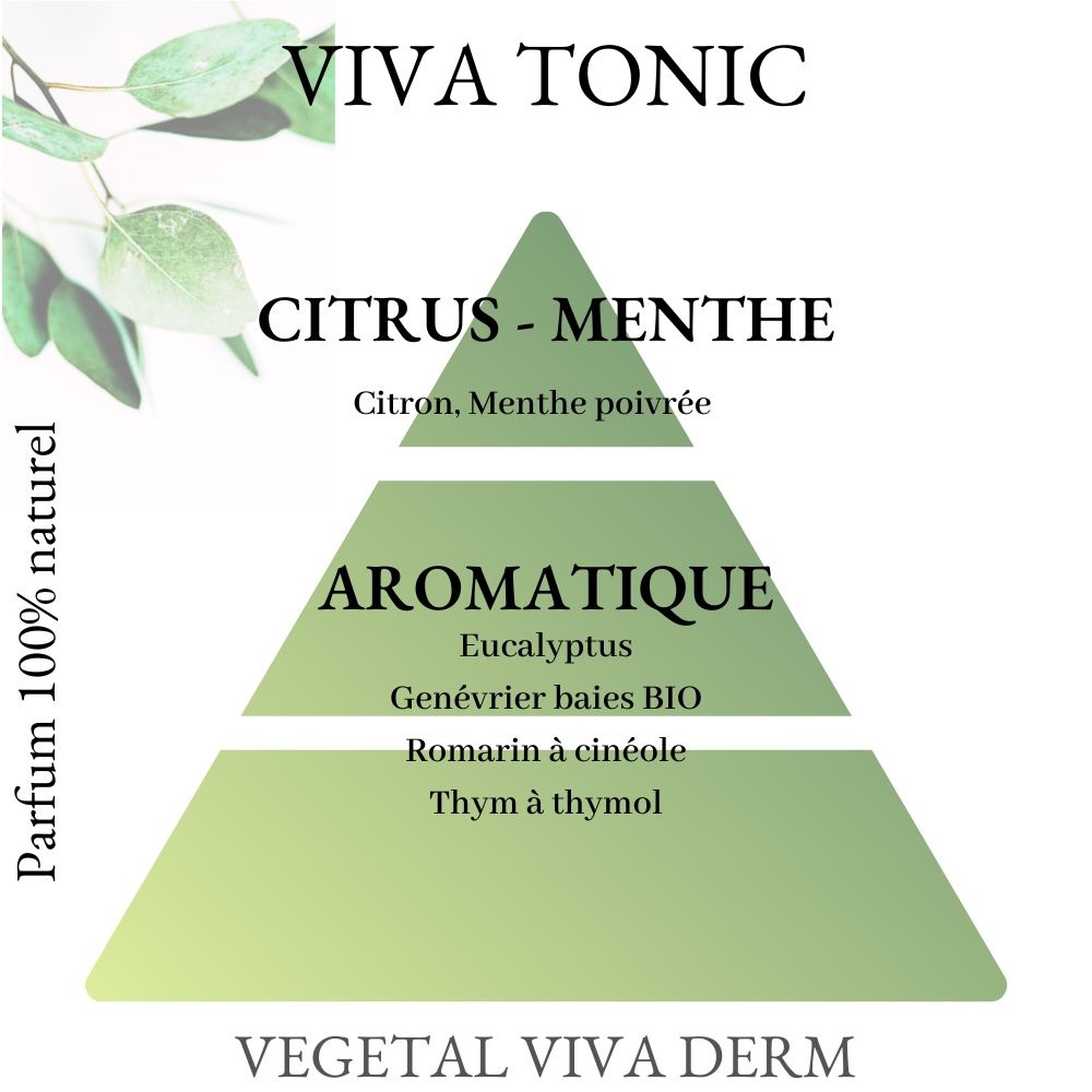 vegetal viva derm VIVA TONIC -  Eucalyptus… Huile corps soin et de massage Sésame BIO