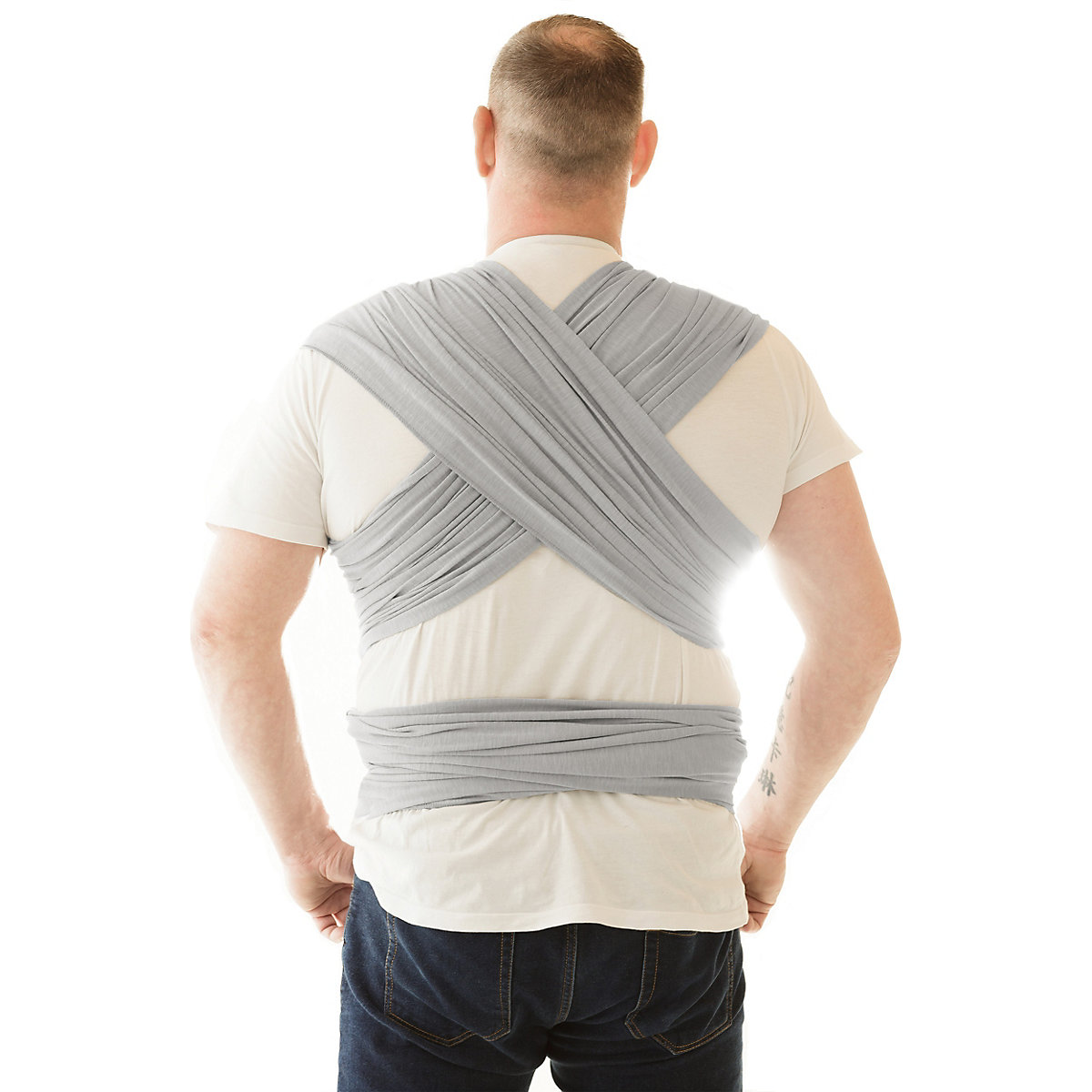Tragetuch sling, lightgrey