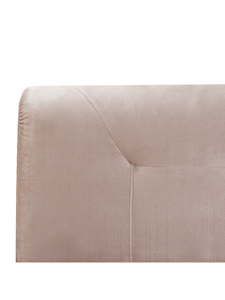 Beliani Doppelbett MARQUISE in Beige/Rosa - (W) 171 x (H) 91 x (L) 213 cm günstig kaufen onesize