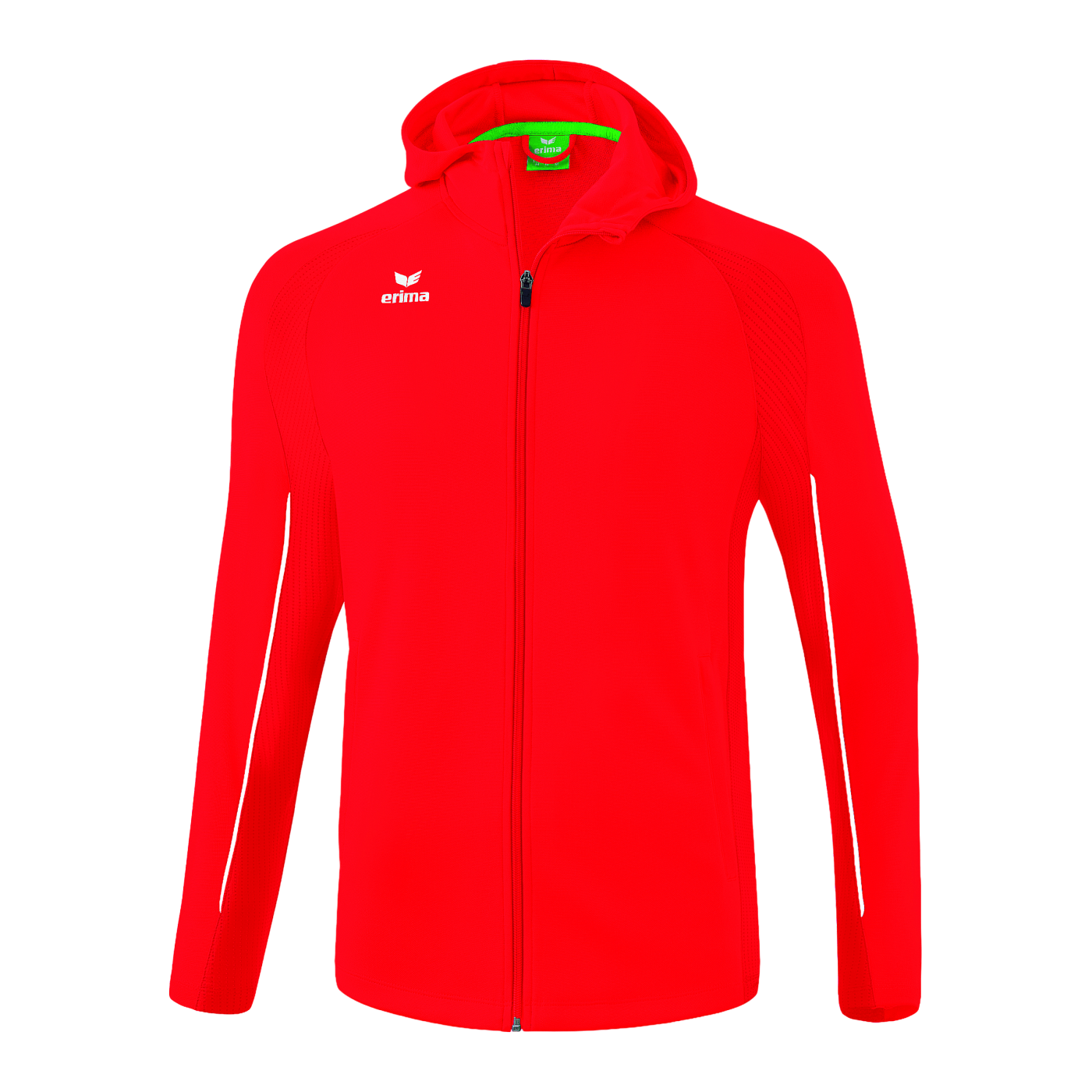 Erima Liga Star Kapuzenjacke Kids Rot Weiss