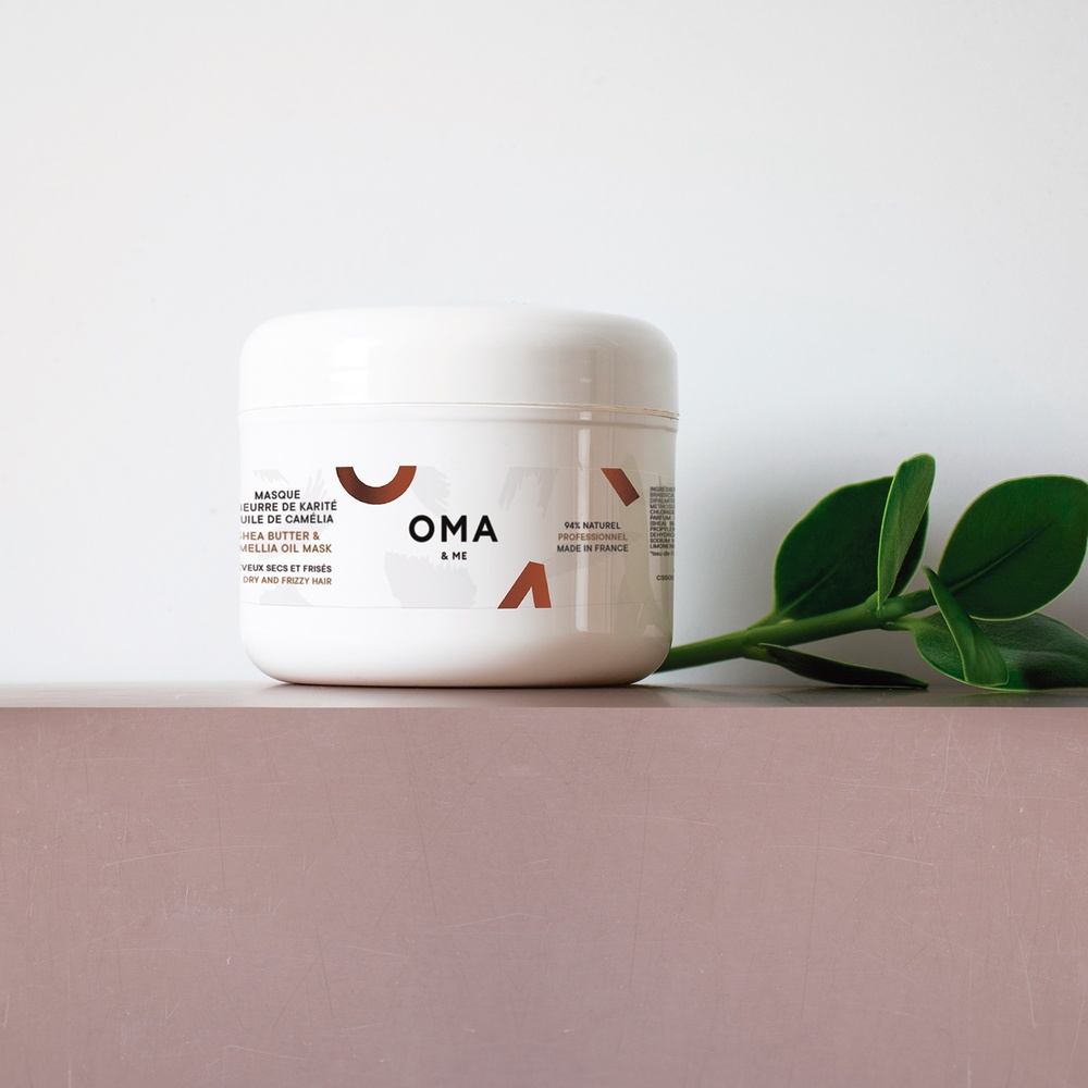 oma & me Masque Beurre de Karité Masque Capillaire