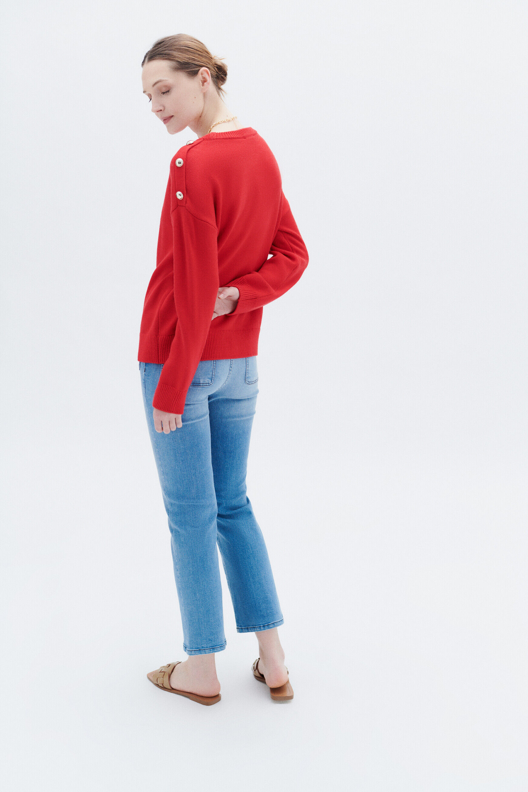 Pull marilou rouge femme