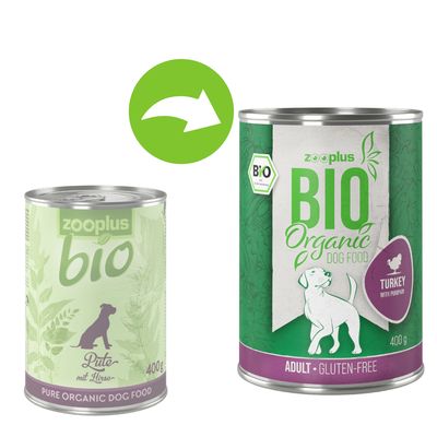 zooplus Bio Adult Pute mit Zucchini