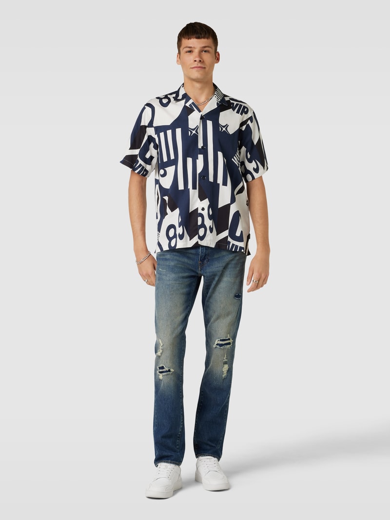 Jeans im Used-Look in jeans