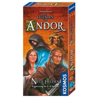 Die Legenden von Andor - Neue Helden Erweiterung für 5-6 Spieler (DE)