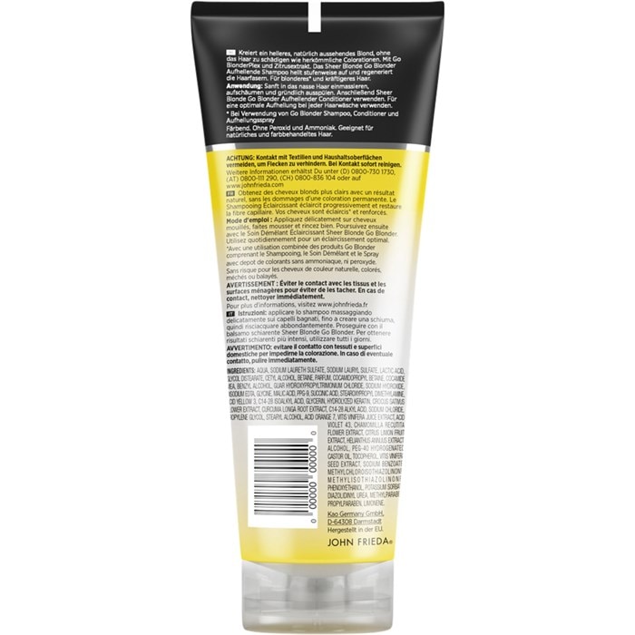 Aufhellendes Shampoo