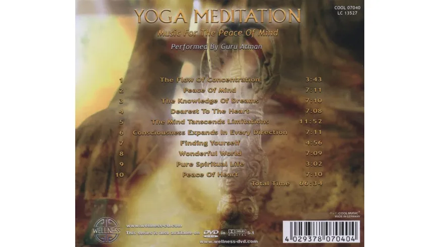 Yoga Meditation-Music For The Peace Of Mind-Remast