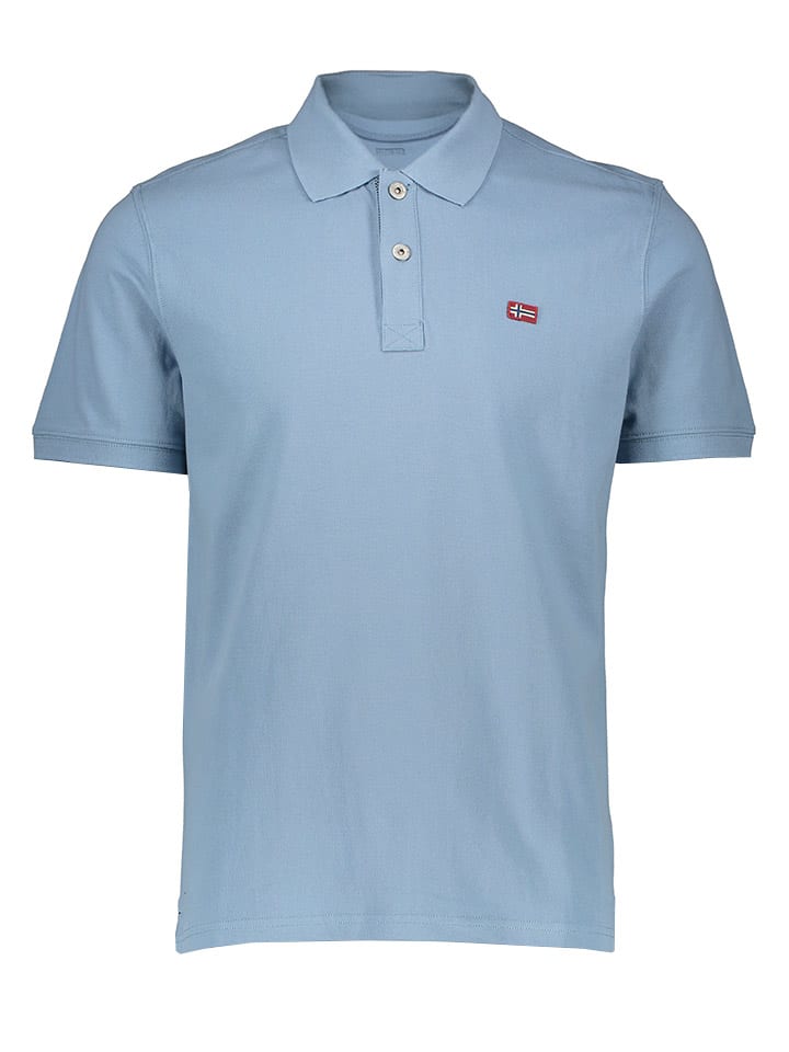 Napapijri Poloshirt in Blau günstig kaufen