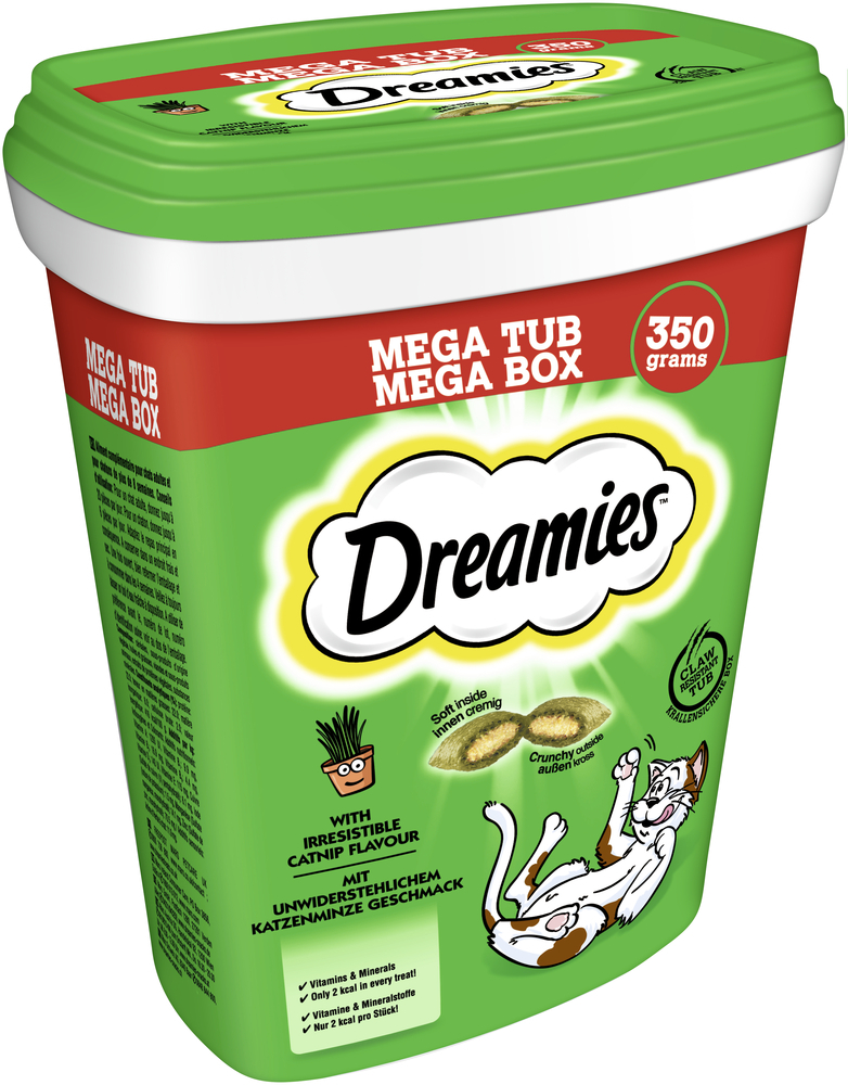 Dreamies Snacks Dreamies Mega Box 350g Katzenminze