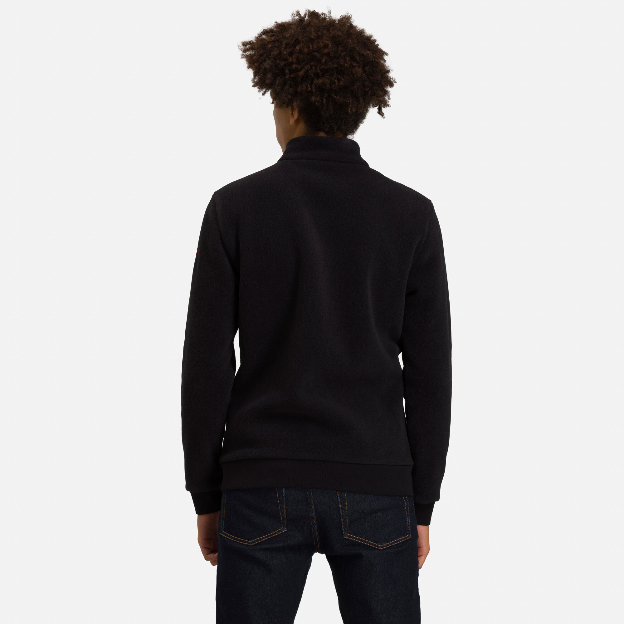 Pull en polaire zippé Homme