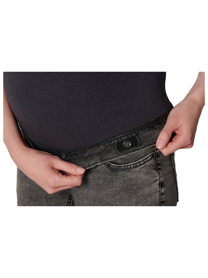 Noppies Skinny Umstandsjeans Avi in Grey Denim günstig kaufen