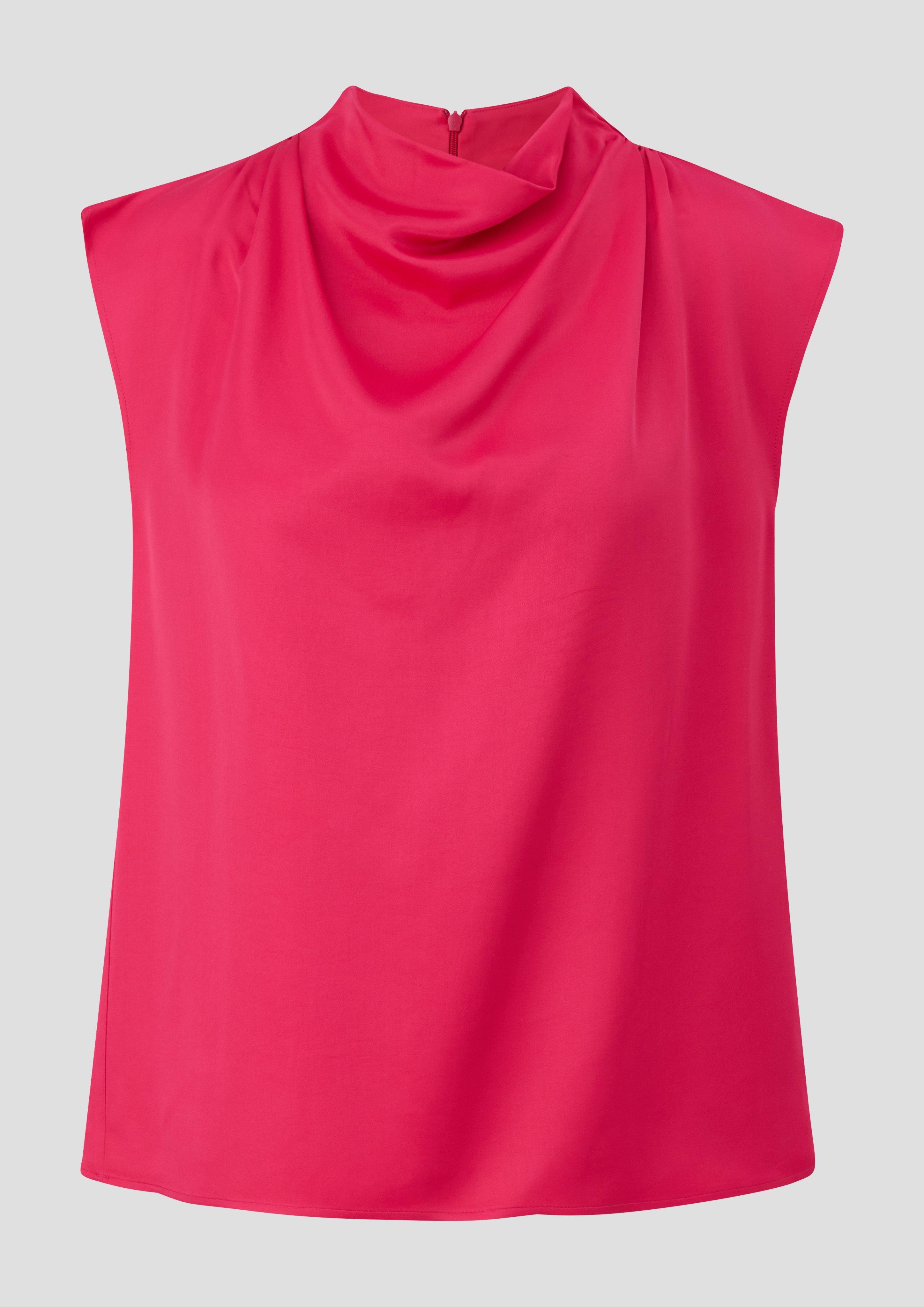 Blusentop aus Satin  2140904-4554