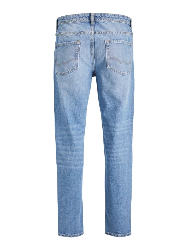 JACK & JONES Junior Jeans JJICHRIS relaxed fit in blue denim günstig kaufen