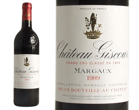 Château Giscours 1989, Rouge Troisième Cru Classé En 1855 Bordeaux Margaux
