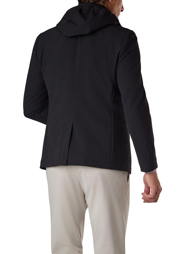 Strellson, Sakko Darron, Slim Fit, Mikrofaser-Stretch, schwarz