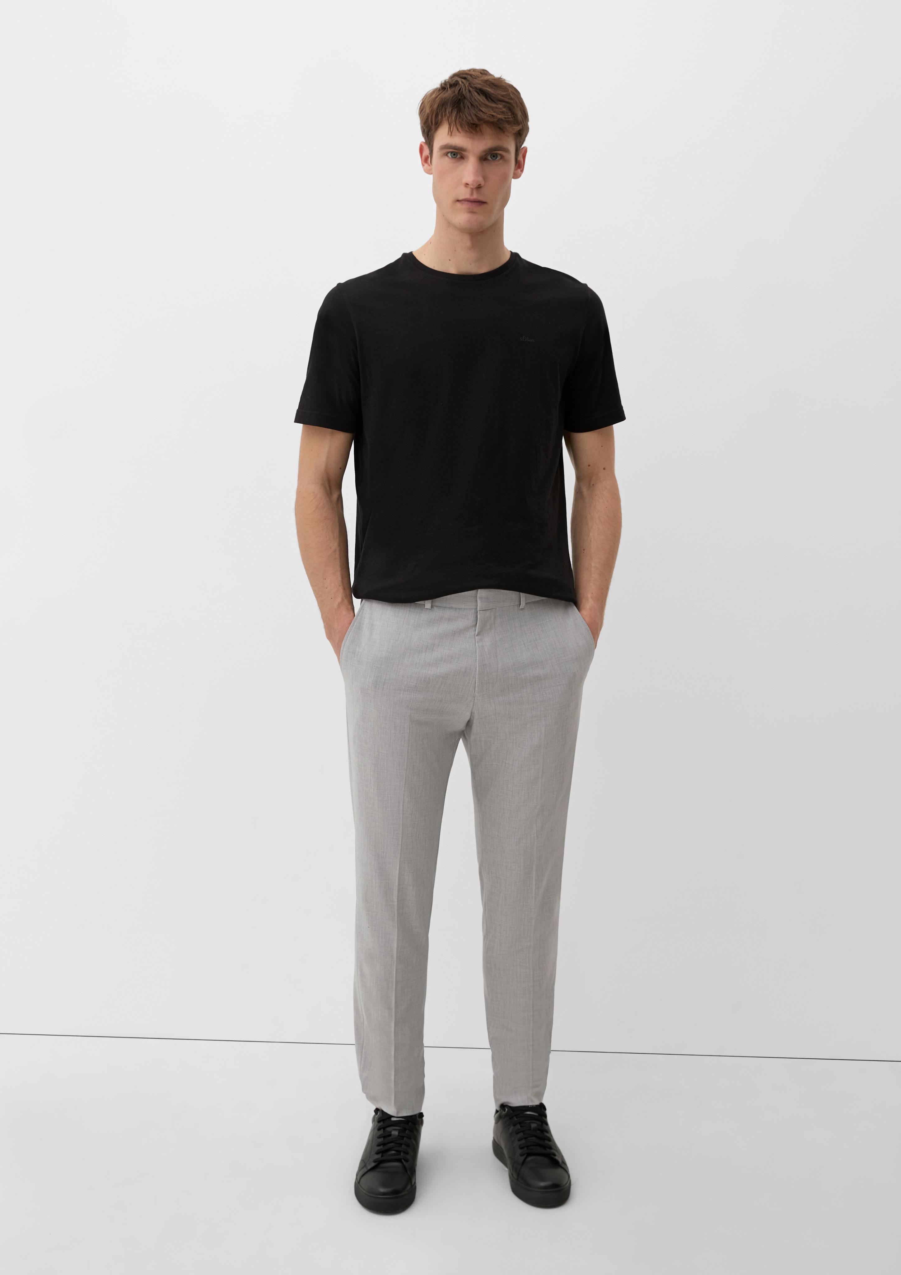 Slim: Hose aus Wollmix  2130194-91W3
