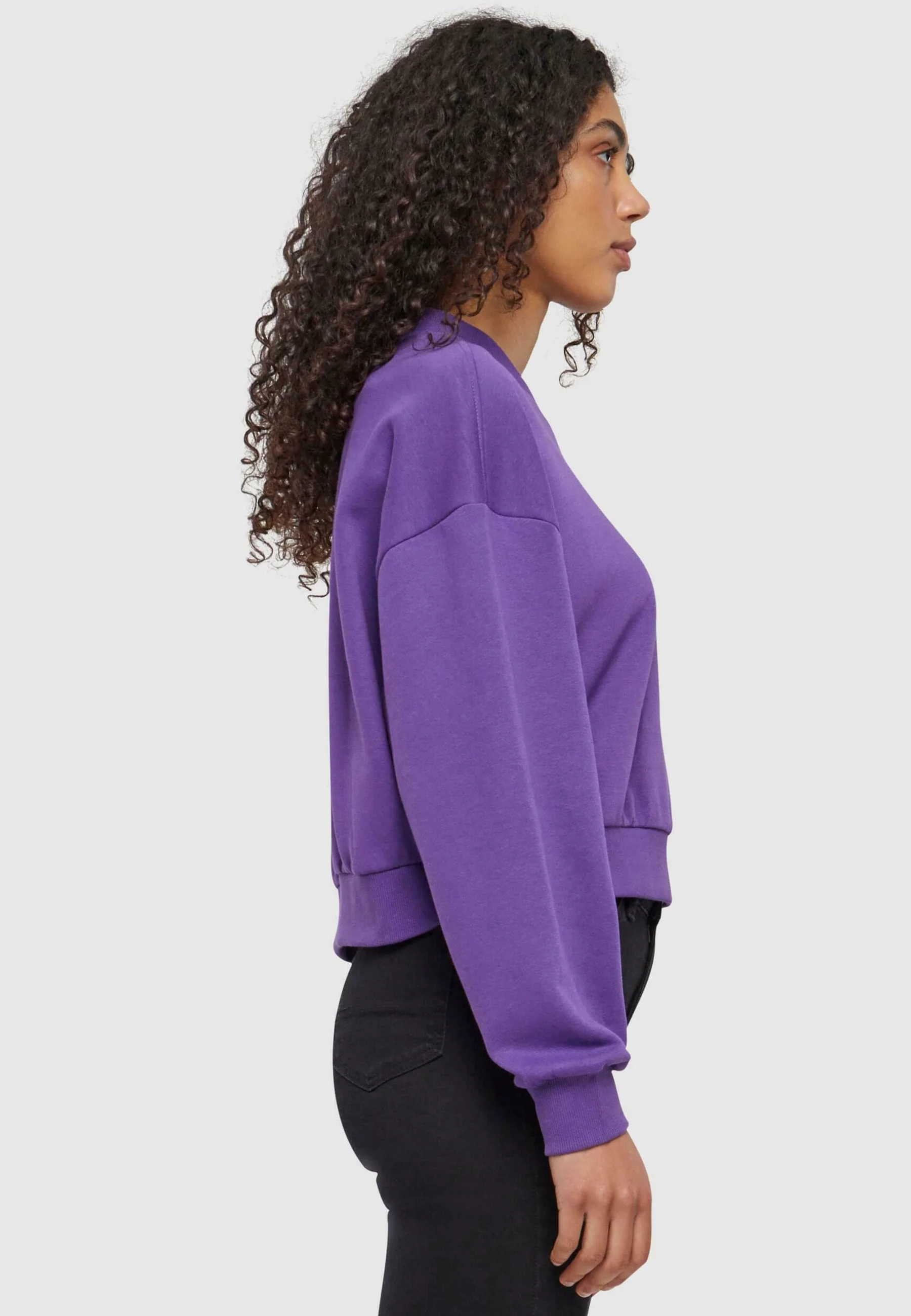 Sudadera Urban Classics con cuello en V recortado