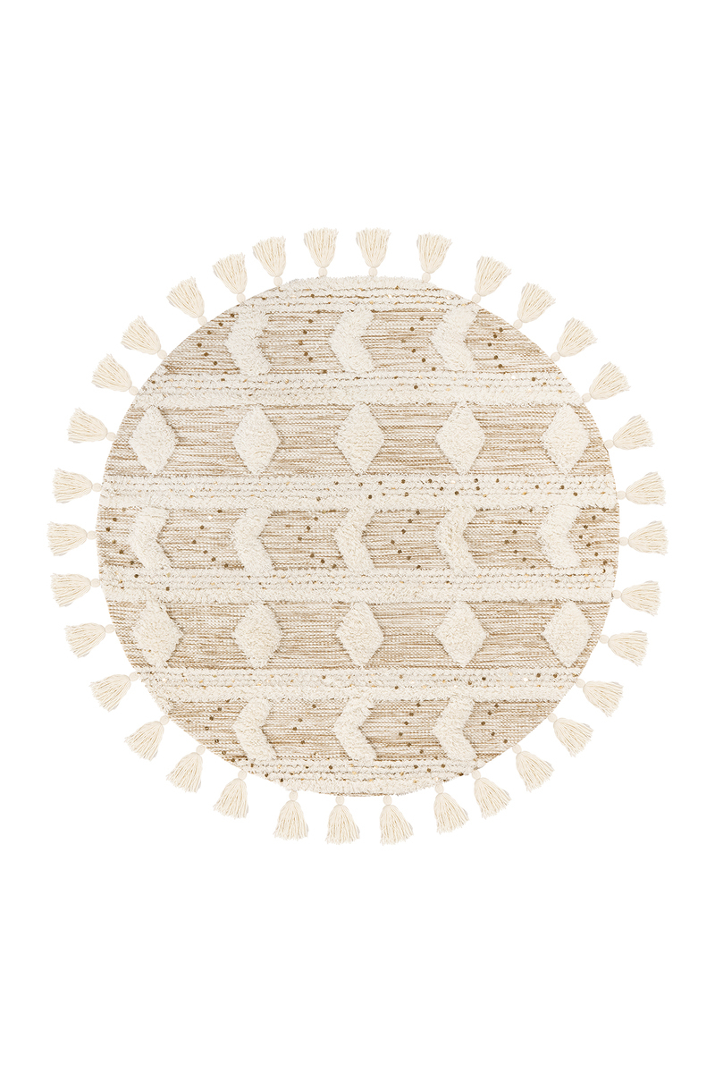 megusta Teppich Bohist 425 Creme / Khaki