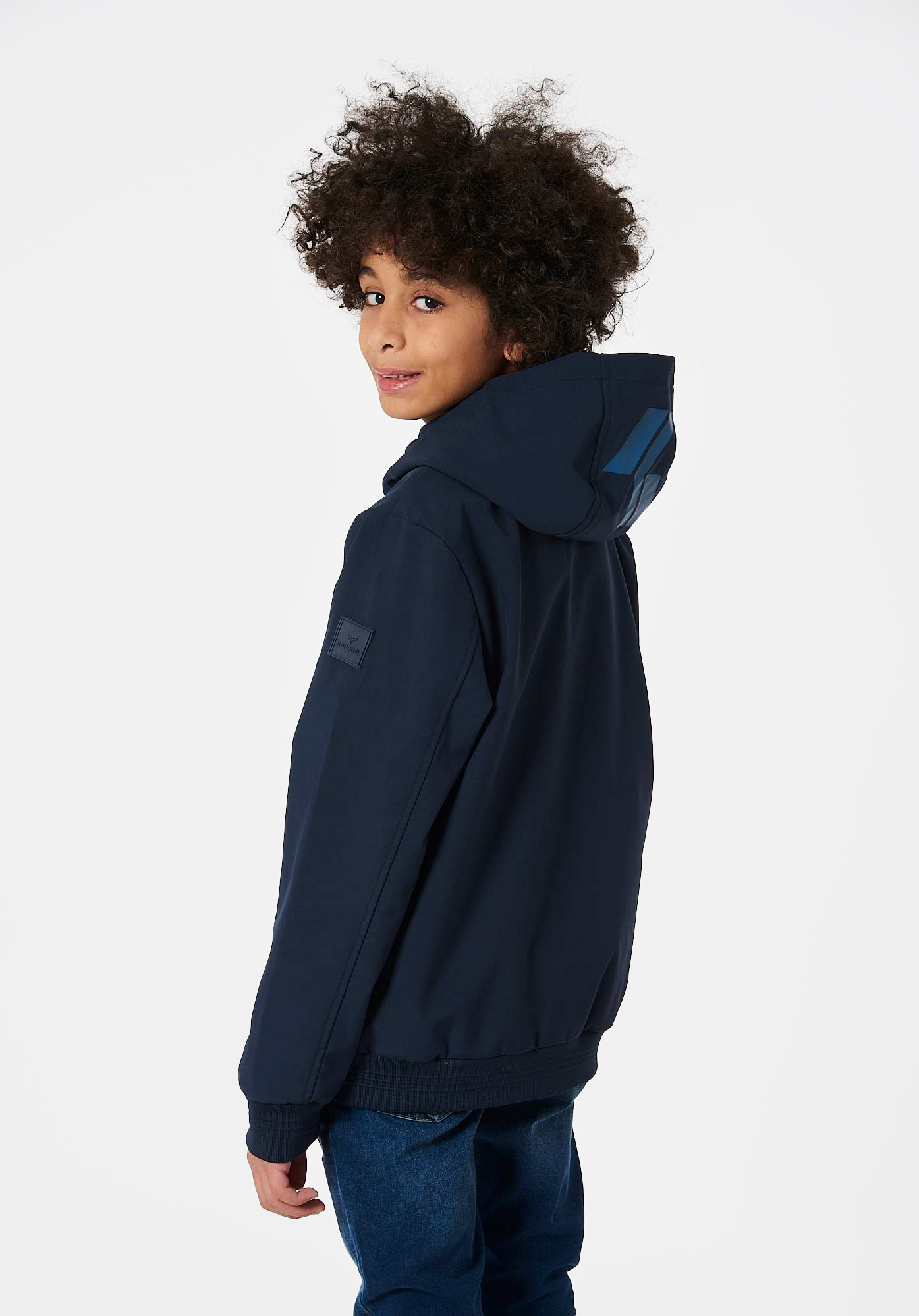 POYER  Veste bleue Garçon