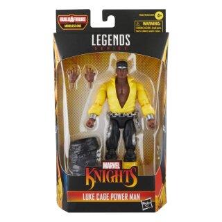 Marvel Knights Marvel Legends Actionfigur - Luke Cage Power Man (BAF: Mindless One)