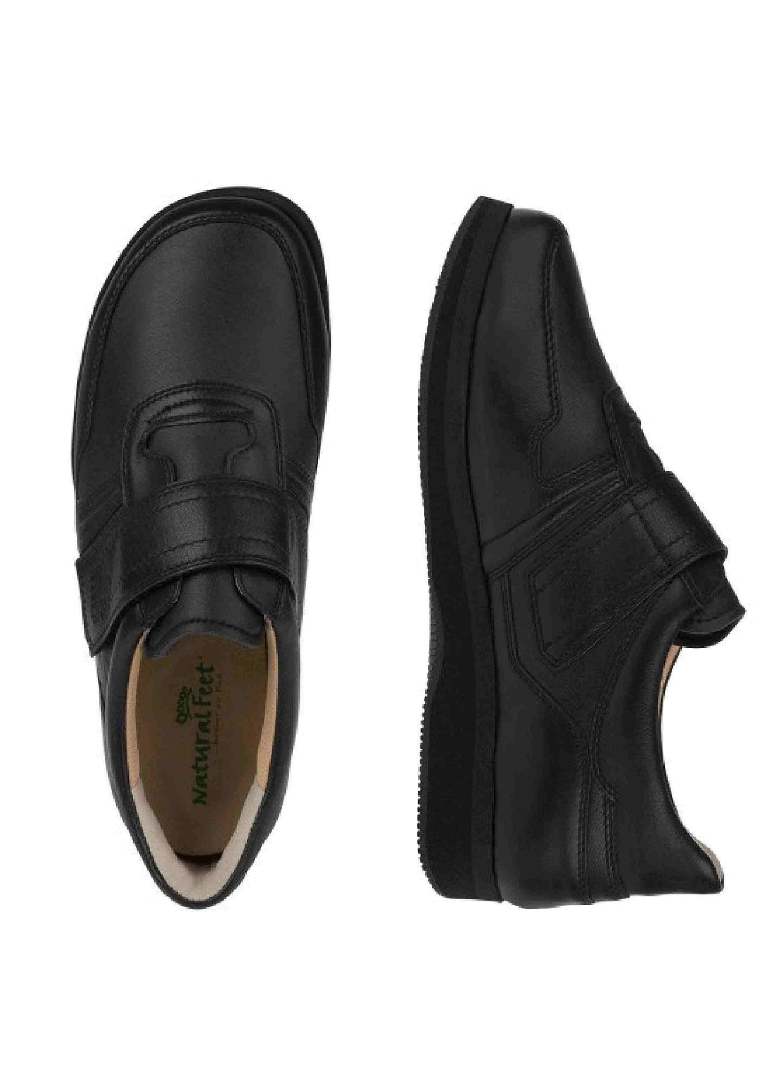 Natural Feet Korbin XL Klettschuh mit atmungsaktivem Innenfutter