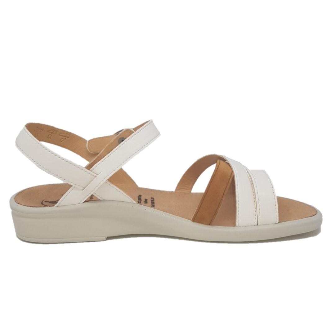 GANTER Komfort Sandalen weiss