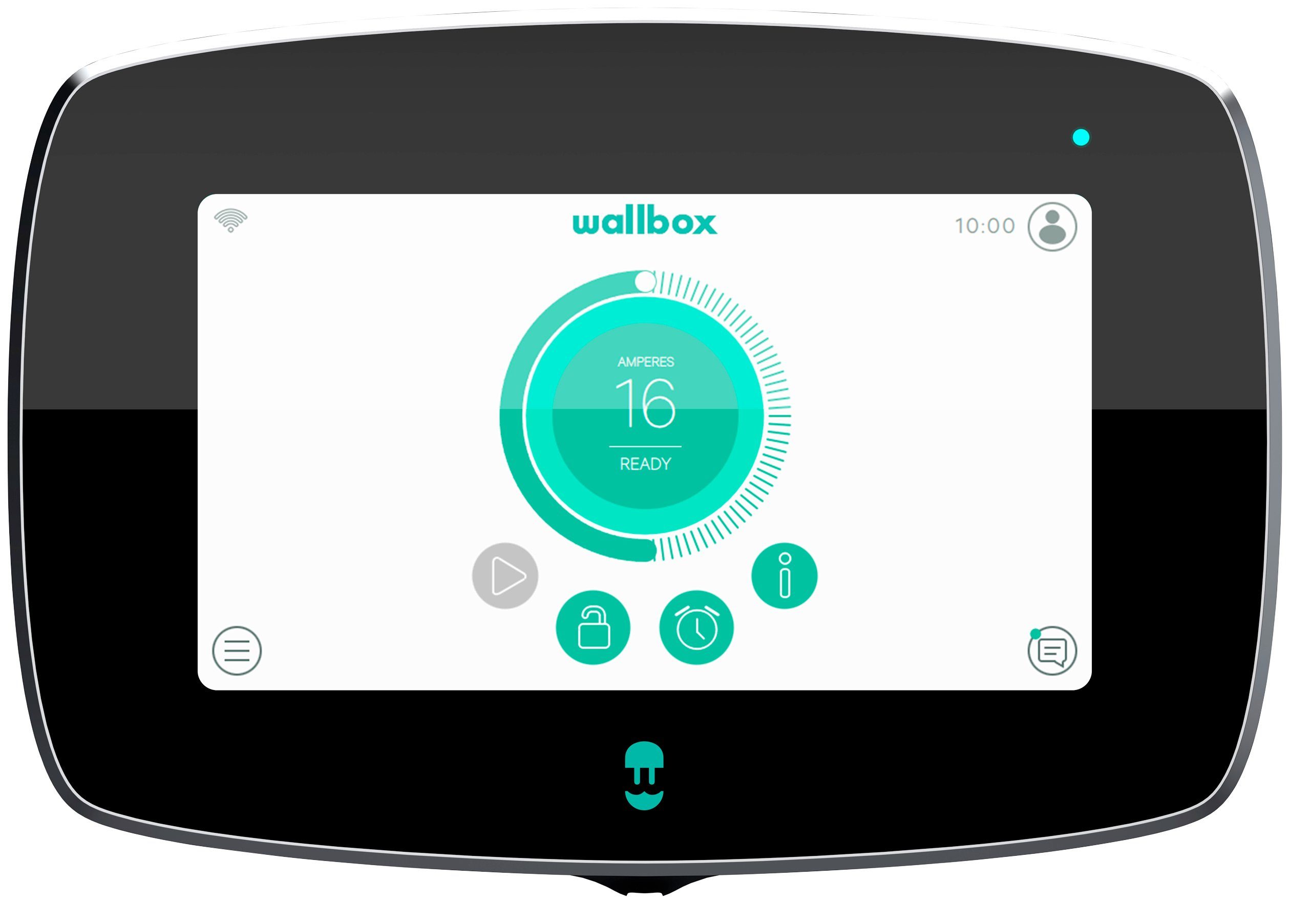 Wallbox stationär Elektroauto-Ladestation Commander 2 CMX7, 1-phasig, 3-phasig, 1-St., (22kW / 7M / T2 / B), WiFiÐ&BT&RFID