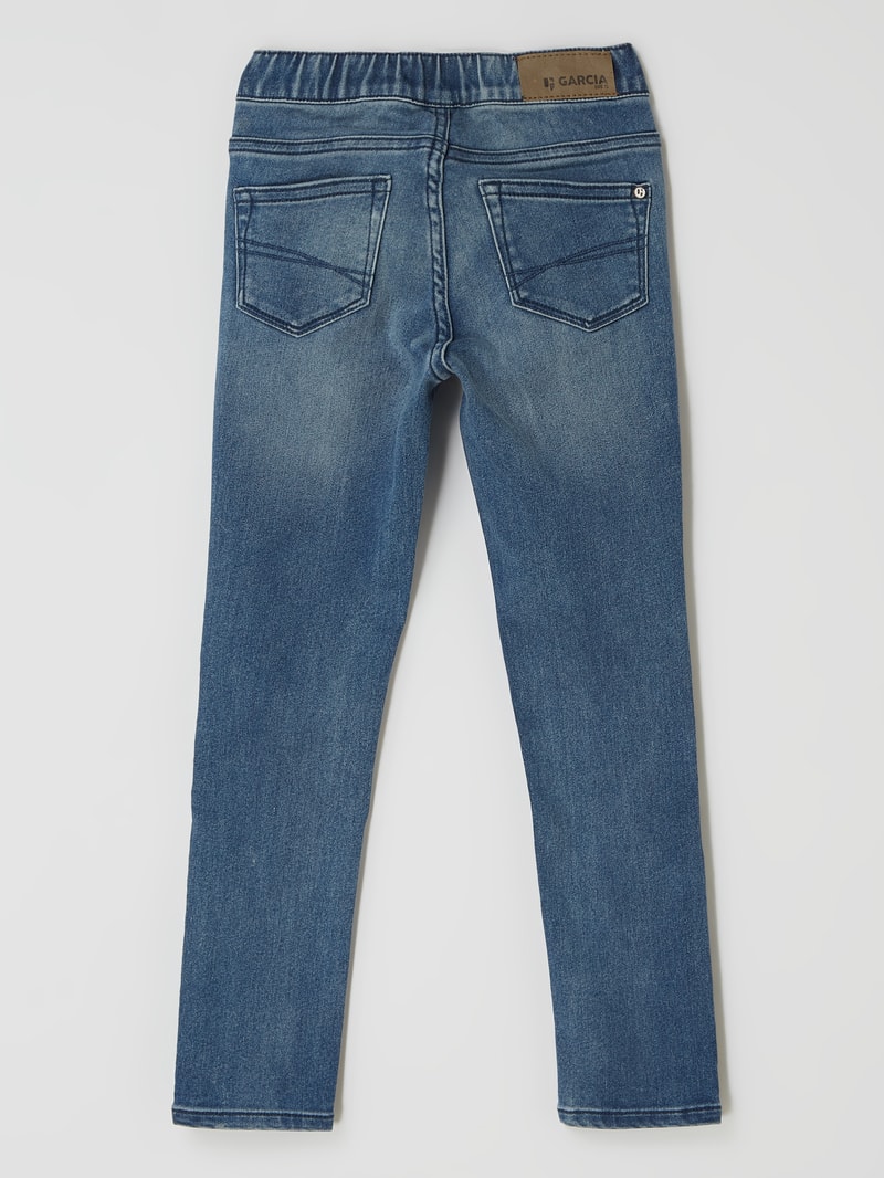 Skinny Fit Jeggings mit Stretch-Anteil Modell 'Jessy' in jeans